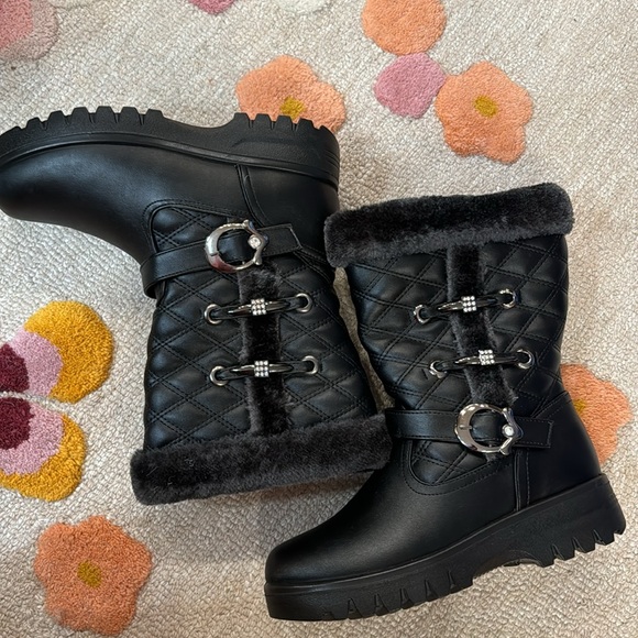 Fur trimmed Warm zipper winter boots 40 - Picture 7 of 9